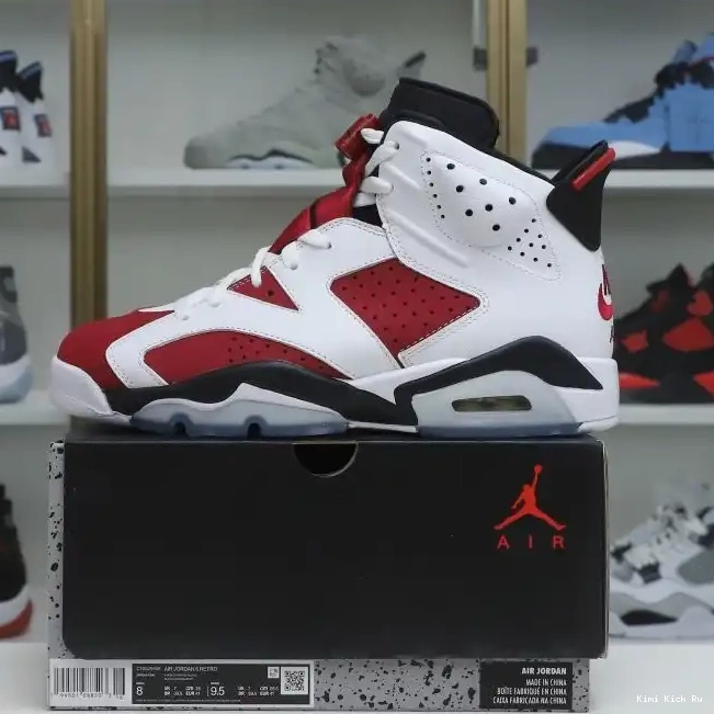 Kimikick 'CARMINE' AIR JORDAN 2021 RETRO OG 6 0614